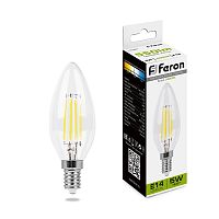 Лампа светодиодная, (5W) 230V E14 4000K, LB-58 FERON