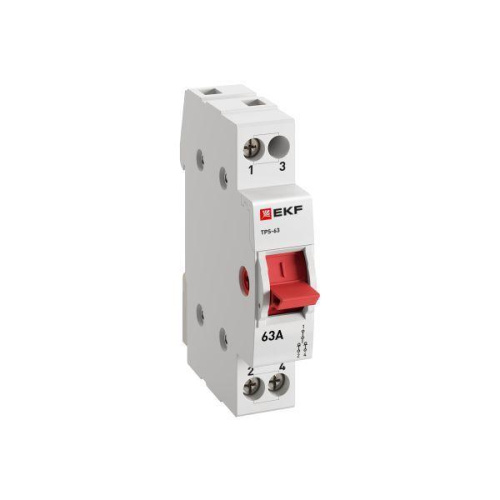 Переключатель трехпозиционный 1п 63А ТПС-63 PROxima EKF TPS163 фото 2