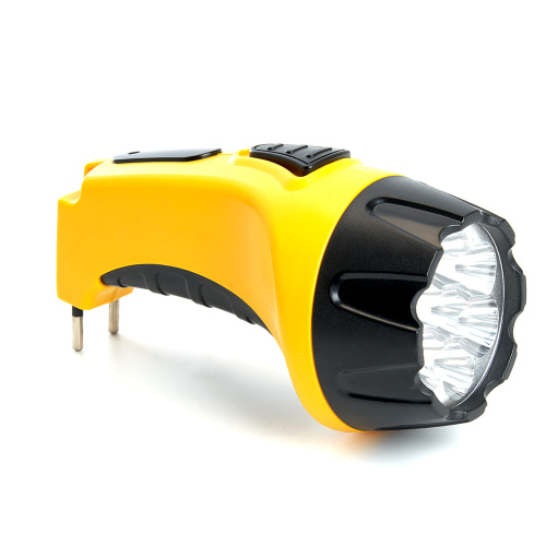 Фонарь аккумуляторный, 15 LED DC (свинцово-кислотная батарея), желтый, TH2295 (TH93C) FERON