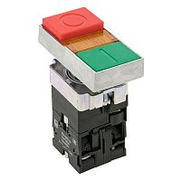 Кнопка  LAY5-BW8465 "I-O" прямоугольная 230В NO+NC PROxima EKF pbn-bw8465