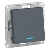 AtlasDesign 1-кл ПЕРЕКЛЮЧАТЕЛЬ с подсветкой, сх.6а, 10АХ, механизам, ГРИФЕЛЬ