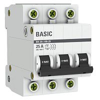 Выключатель нагрузки 3P 25А ВН-29  Basic SL29-3-25-bas