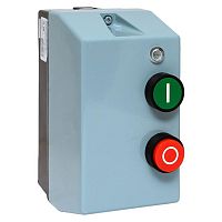 Пускатель в корпусе IP65 КМЭ 9А 230В с РТЭ Ir-7-10А и индик. EKF PROxima ctrp-r-9-230v-led