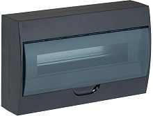 KREPTA 3 Корпус пластиковый ЩРН-П-18 IP41 черный IEK