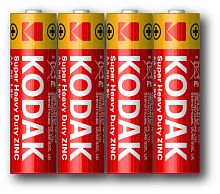 Батарейки Kodak R6-4S SUPER HEAVY DUTY Zinc [KAAHZ 4S] (24/576/34560)