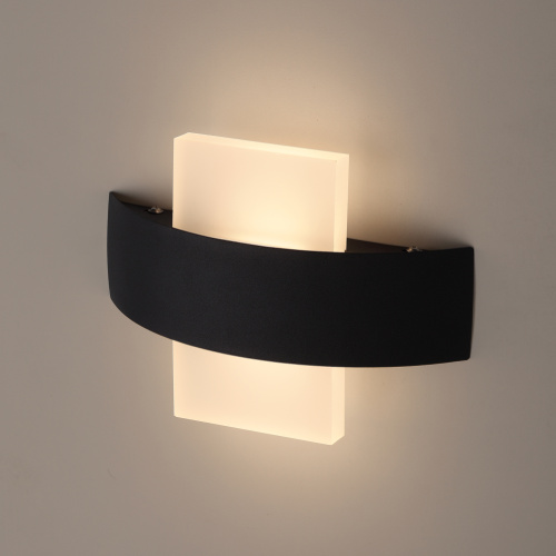 Декоративная подсветка светодиодная ЭРА WL7 WH+BK 6Вт IP54 белый/черный фото 2