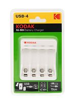 Зарядное устройство для аккумуляторов Kodak C8002B USB [K4AA/AAA] (6/24/1200)