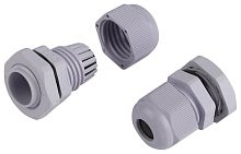 Кабельный ввод сальник ЭРА NO-224-230 PG 9 (d отв.16 мм / d провод.4-8 мм) IP54 (упаковка 20 штук)