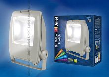 Прожектор светодиодный ULF-S02-50W/DW 110-240В Корпус серый. Цвет свечения дневной. Степень защиты IP65