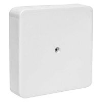 Коробка разветвительная КМР-030-032кг наружная (100х100х28) белая с клеммником EKF PROxima plc-kmr-0