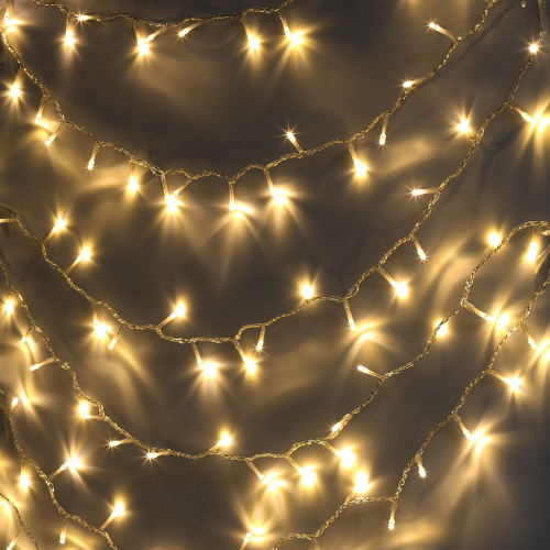Гирлянда ЭРА ERAPS-NP10 светодиодная новогодняя нить 10 м тёплый свет 100 LED фото 4