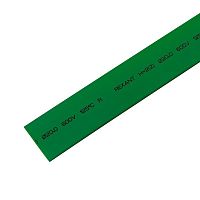 Трубка термоусаживаемая ТУТ нг 20,0/10,0мм, зеленая (упак. 10 шт. по 1м) REXANT