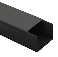 Кабель-канал ЭРА KK-B-80-40 черный 80x40мм 12м