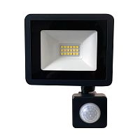 SFL80-20 с выносным датчиком 2835SMD 20W 6400K  AC220V/50Hz IP65, черный в компактном корпусе SAFFIT
