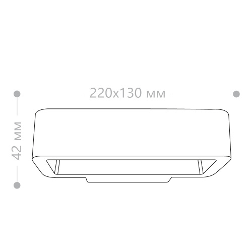 Светильник уличный светодиодный, 5W, 350Lm, 4000K, DH011 черный FERON фото 2