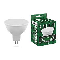 Лампа светодиодная, 9W 230V GU5.3 4000K MR16, SBMR1609 SAFFIT