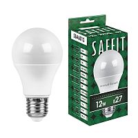 Лампа светодиодная, 12W 230V E27 2700K A60, SBA6012 SAFFIT