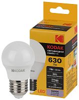 Лампочка светодиодная Kodak LED KODAK P45-7W-865-E27 E27 / Е27 7Вт шар холодный дневной свет