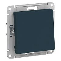 Механизм переключателя проходного 1-кл. СП AtlasDesign 10А IP20 (сх. 6) 10AX изумруд SE ATN000861