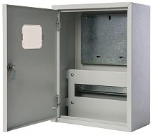 Корпус учетный навесной ЩРУН-1/12 400х300х160 IP31 1-фазн. 12мод. метал. SE 30401DEK