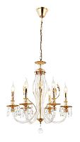 Люстра  Rivoli Melanie 1020-206 6 х Е14 40 Вт хрусталь классика