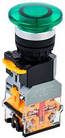 Кнопка D8-11MD "Грибок" d=22мм 1з+1р с подсвет. зеленая IEK
