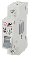 Автоматический выключатель ЭРА SIMPLE SIMPLE-mod-01 ВА 47-29 1P 6А кривая С 4,5кА