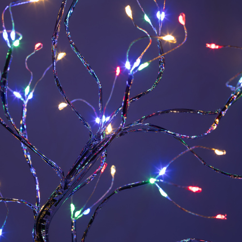 Светодиодная новогодняя фигура ЭРА ЕGNID - 36MC Дерево с самоцветами 36 microLED фото 4
