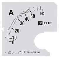 Шкала сменная для A721 50/5А-1,5 EKF PROxima s-a721-50