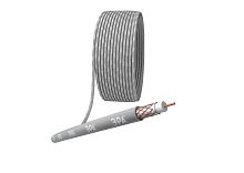 ЭРА Кабель коаксиальный RG-6U, 75 Ом, Cu/(оплётка Cu 64%), нг(А)HF, цвет серый, бухта 100 м (4/80)
