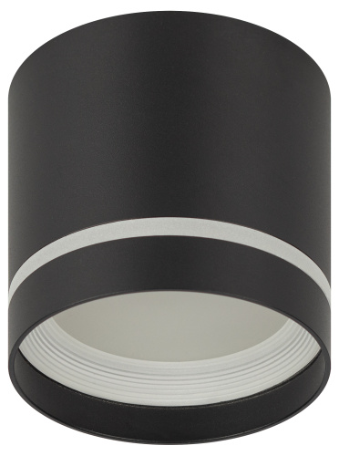 OL9 GX53 BK/WH Подсветка ЭРА Накладной под лампу Gx53, алюминий, цвет черный+белый (40/800) фото 3