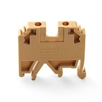 Зажим наборный изолированный (винтовой) ЗНИ - 2,5 (JXB2.5), бежевый STEKKER