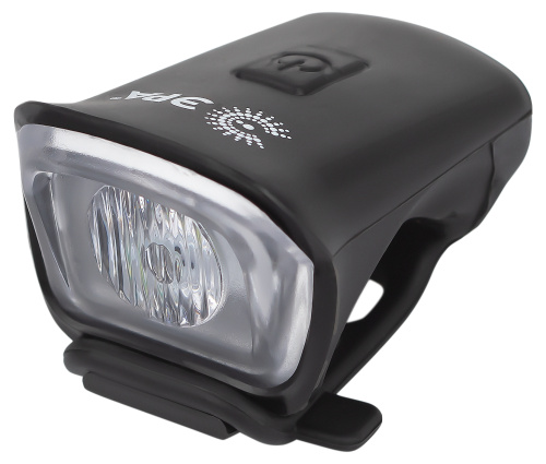 Велосипедный фонарь светодиодный ЭРА  VA-701 6 Вт, SMD, аккумуляторный, передний, micro USB, черный фото 2