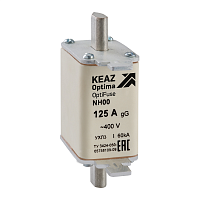 Вставка плавкая OptiFuse NH00 100 400AC 0 gG УХЛ3 КЭАЗ 144617