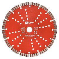 Диск алмазный Turbo Segment (230х22.23 мм) EKF Expert dd-230ts