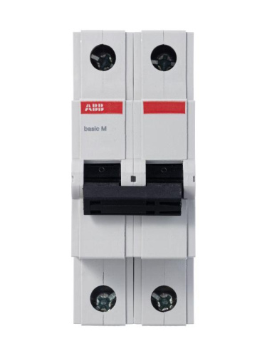 Выключатель автоматический модульный 2п C 25А 4.5кА Basic M BMS412C25 ABB 2CDS642041R0254 фото 4