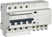 Дифференциальный автомат АД14 4Р 63А 300мА GENERICA