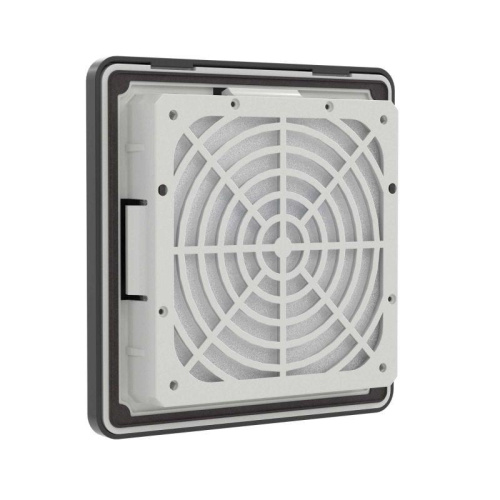 Решетка вентиляционная с фильтром RF 150х150мм IP54 RAL9005 DKC R5RF12B фото 2