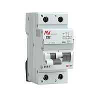 Дифференциальный автомат DVA-6 1P+N 32А (C) 30мА (AC) 6кА EKF AVERES rcbo6-1pn-32C-30-ac-av