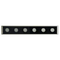 LL-893 Светодиодный линейный прожектор для подсветки стен, синий, 250*40*25mm, 6W DC24V, IP65