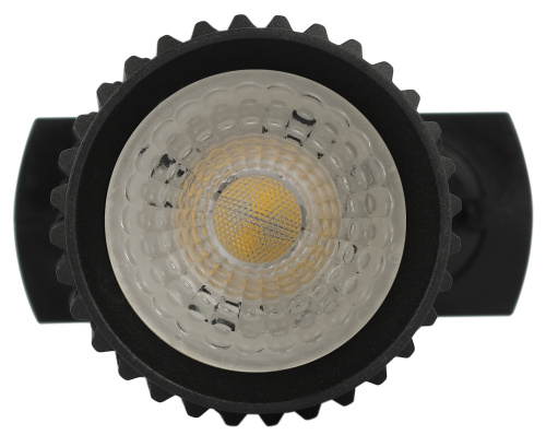 Трековый светильник однофазный ЭРА TR40-GU10 BK под лампу MR16 черный фото 5