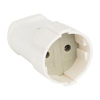 Гнездо штепсельное б/з бел. 10А 250В EKF PROxima ASG10-10