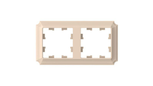 Рамка 2-пост. AtlasDesign Antique универс. песочн. SE ATN101202