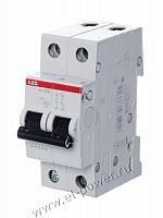 Aвтоматический выключатель 2P SH202L C25* ABB