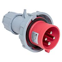 Вилка переносная 0242 3Р+РЕ 32А 380В IP67 EKF PROxima ps-0242-32-380