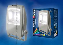 Прожектор светодиодный ULF-S02-30W/NW  110-240В Корпус серый. Цвет свечения белый. Степень защиты IP65
