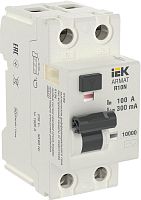 ARMAT ВДТ R10N 2P 100А 300мА тип AC IEK