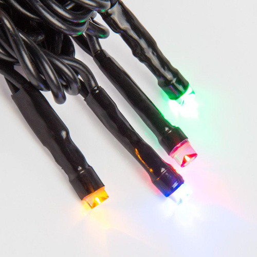 Гирлянда светодиодная управляемая"Нить" 20м 200LED мультиколор 20Вт 220-240В IP65 8 режимов провод ПВХ черн. (нужен контроллер 217-204) Neon-Night 303-149 фото 4