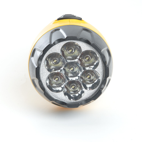Фонарь аккумуляторный, 15 LED DC (свинцово-кислотная батарея), желтый, TH2295 (TH93C) FERON фото 3