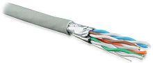 Кабель витая пара U/FTP кат.6 4х2х23AWG solid LSZH нг(А)-HF UFTP4-C6-S23-IN-LSZH-GY-500 (м) Hyperline 47958